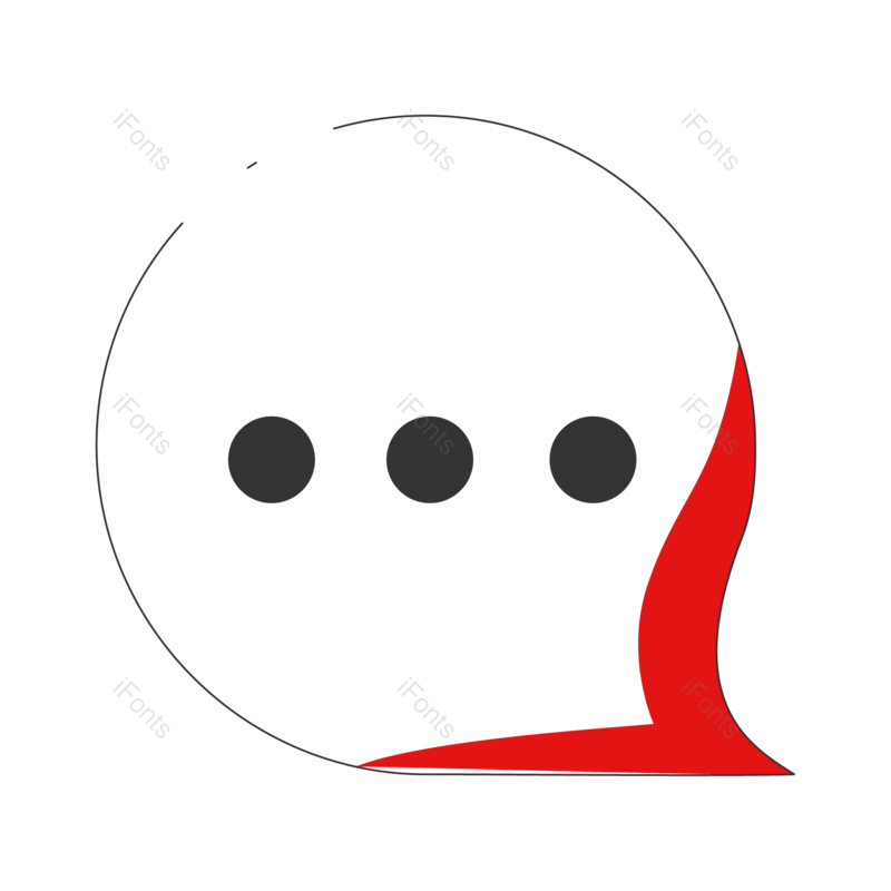 图标图片,消息元素,对话框PNG,简约免抠素材